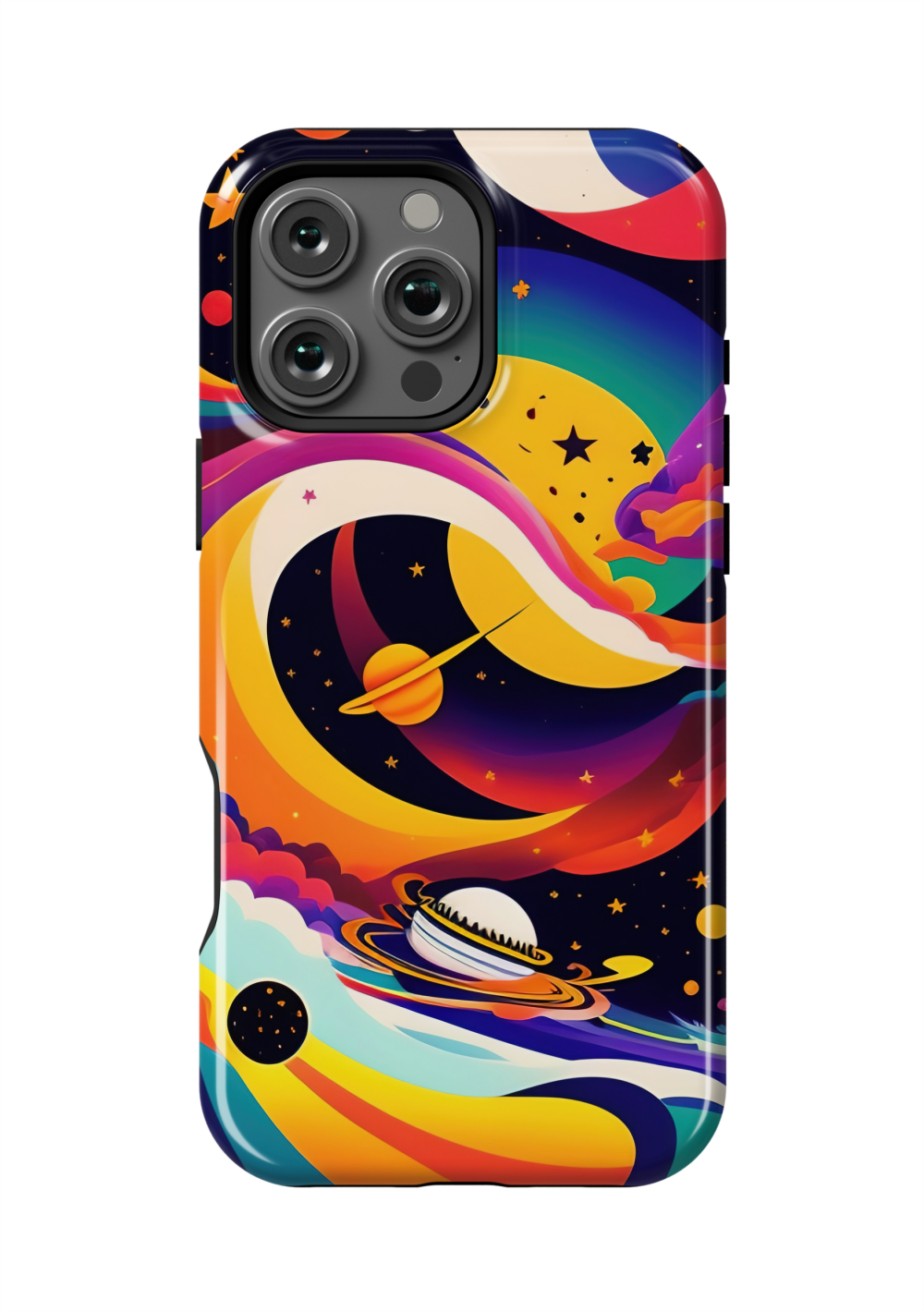 Galactic Rainbow Case | iPhone 16
