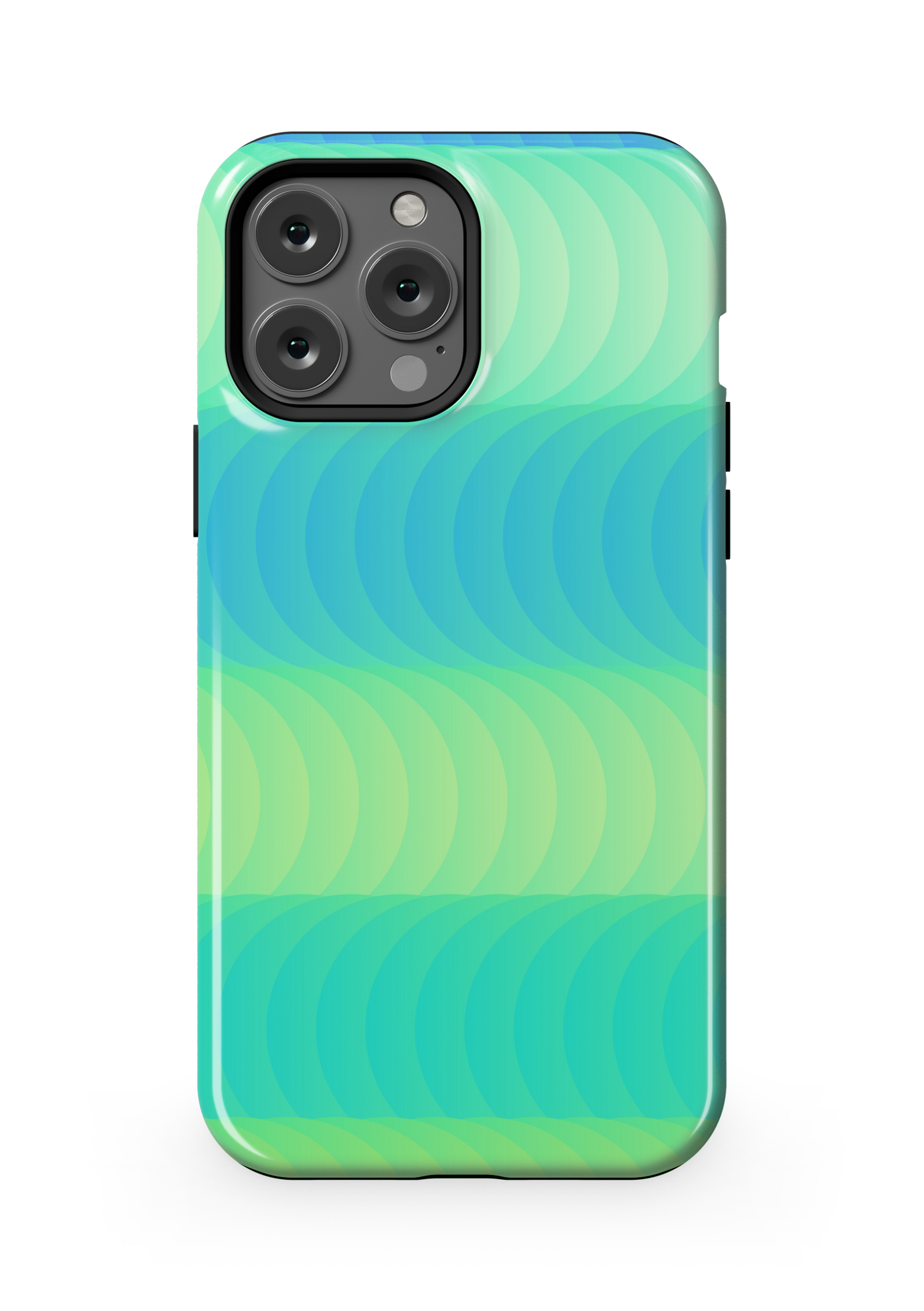 Mint Ripple Case | iPhone 13