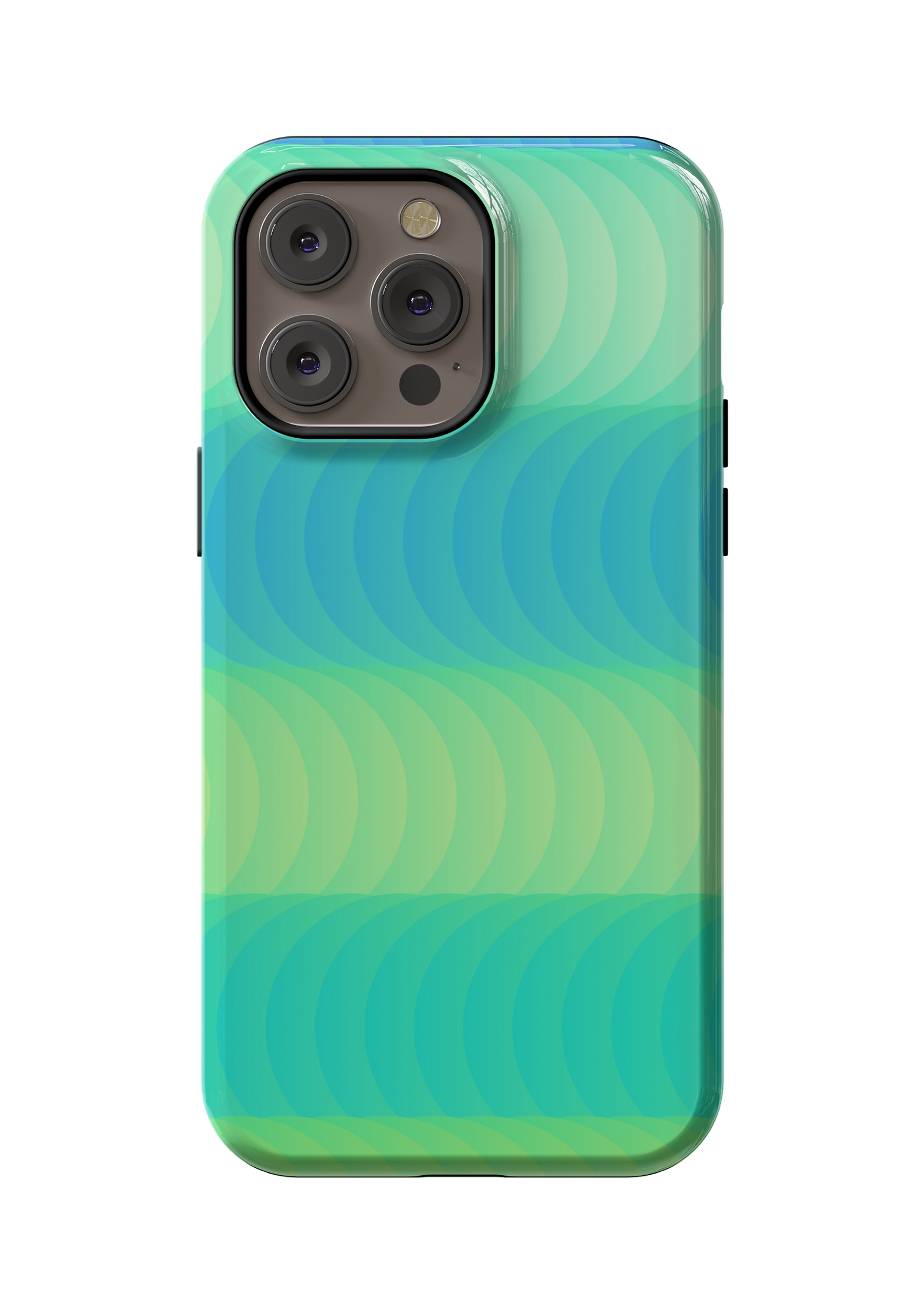 Mint Ripple Case | iPhone 14