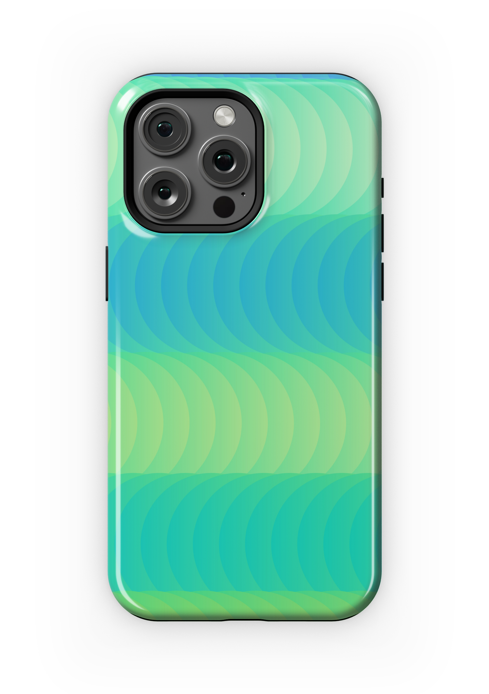 Mint Ripple Case | iPhone 15