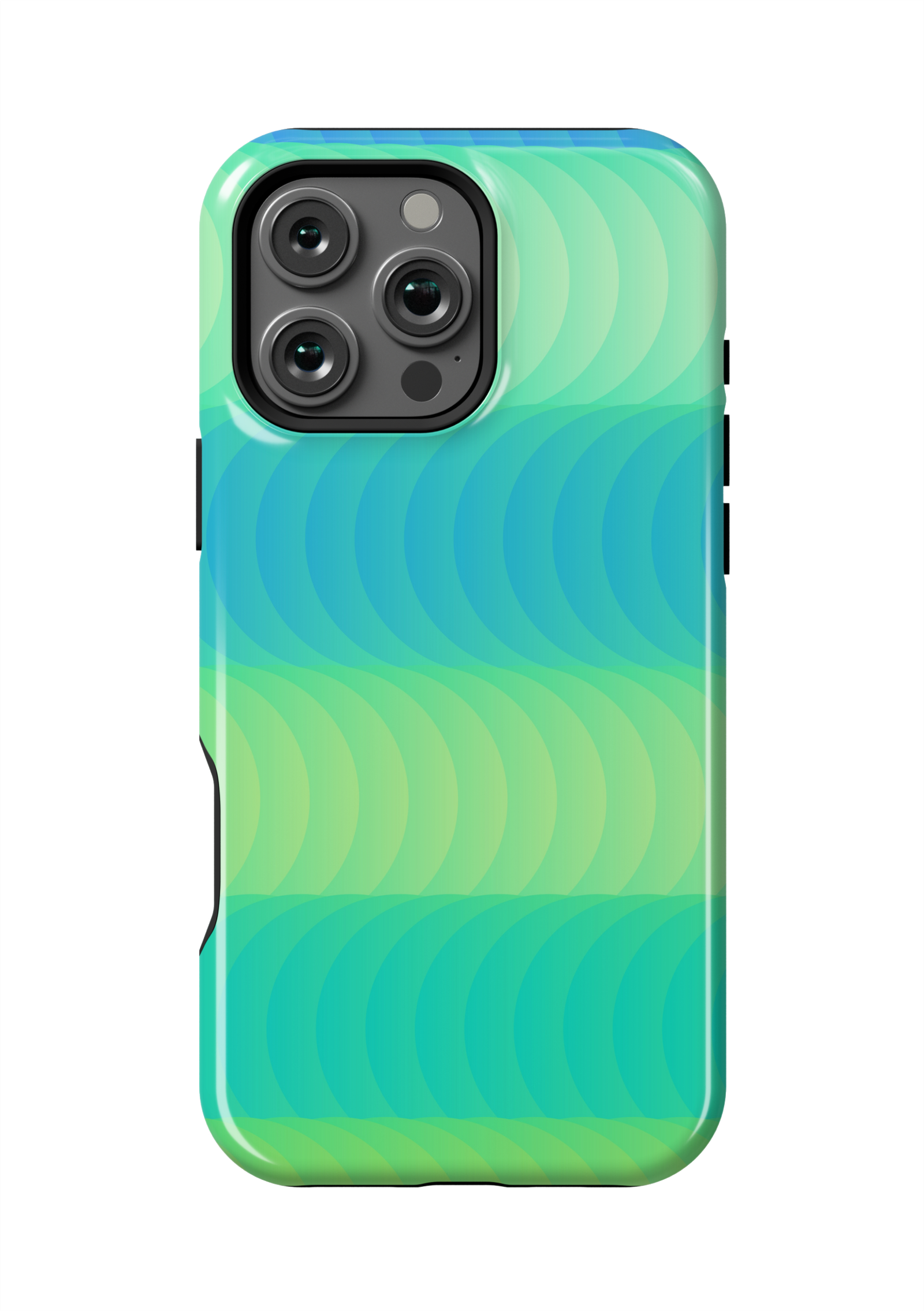 Mint Ripple Case | iPhone 16