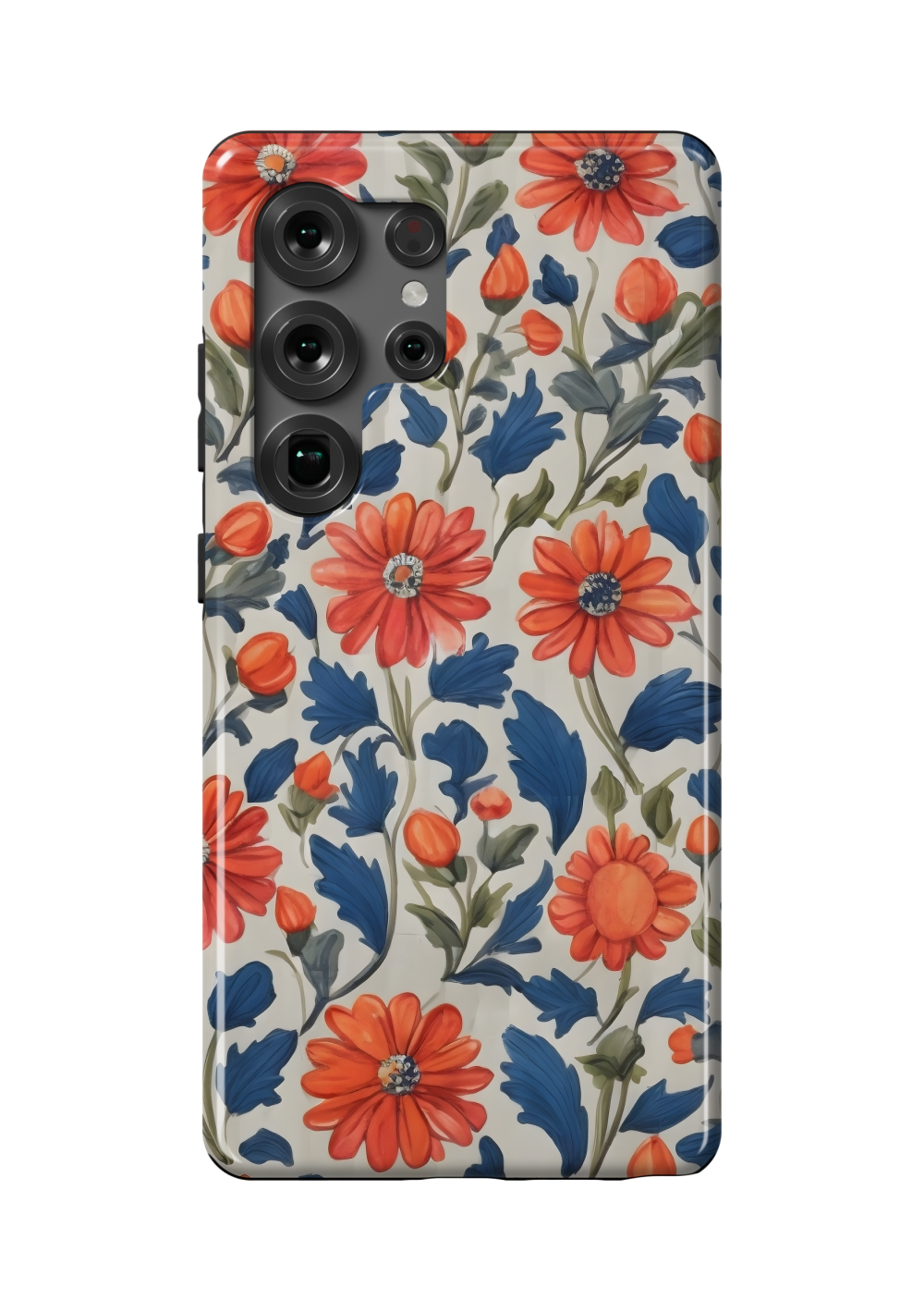 Coral & Cobalt Case | Galaxy S25