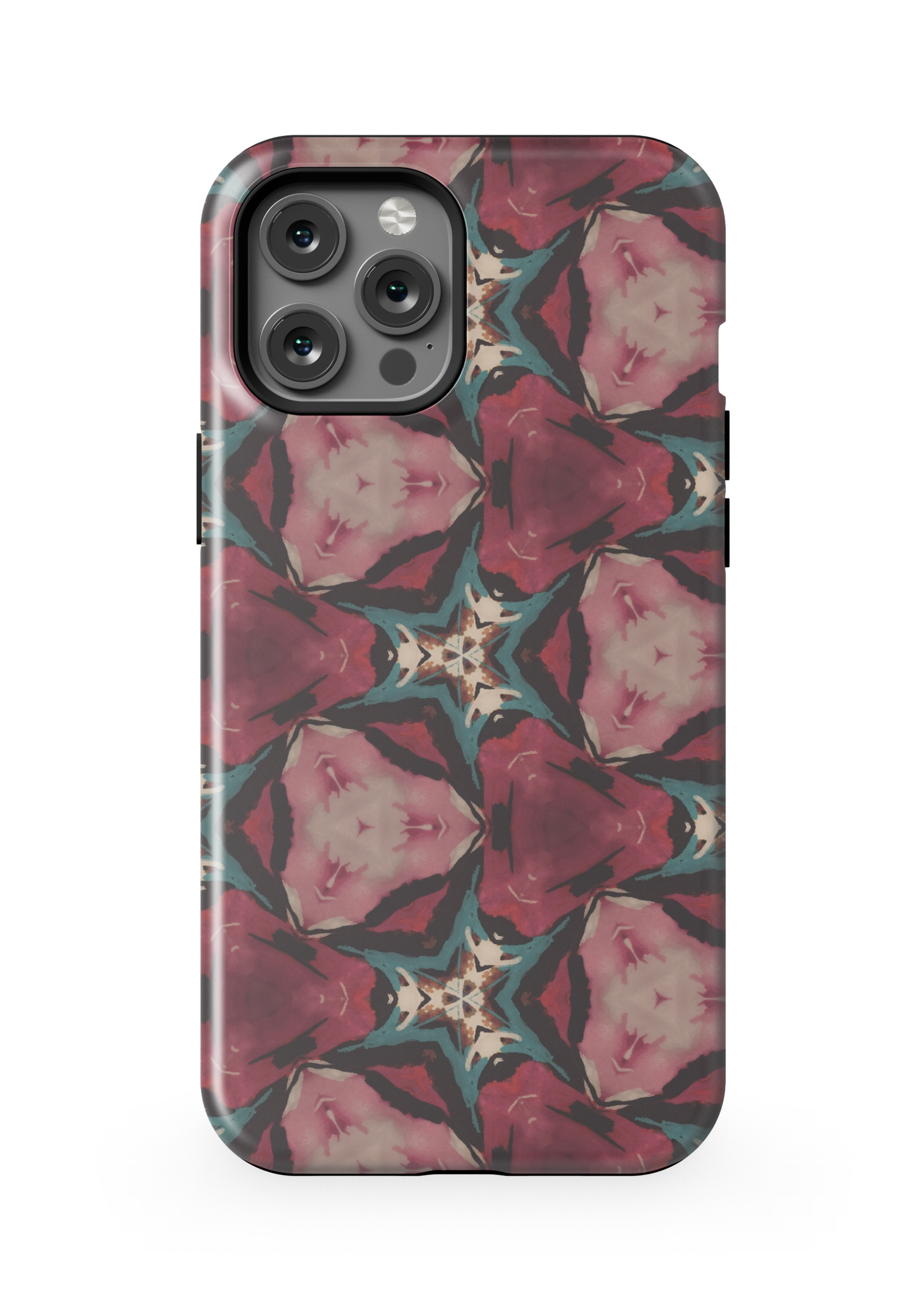 Crimson Kaleido Case | iPhone 12