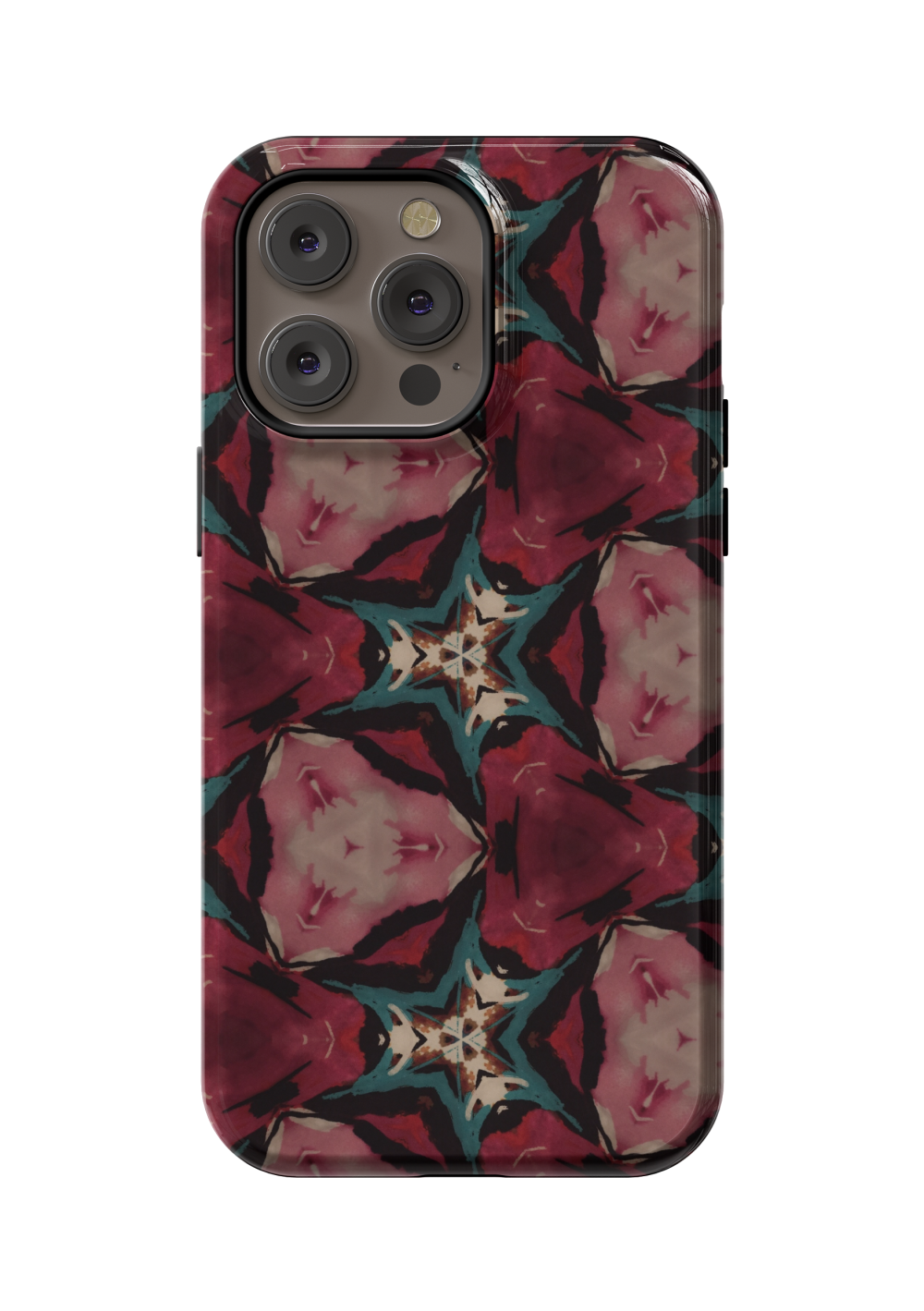 Crimson Kaleido Case | iPhone 14