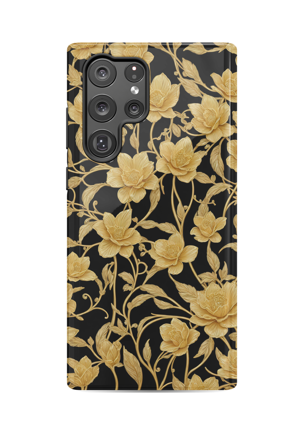 Golden Petals Case | Galaxy S22