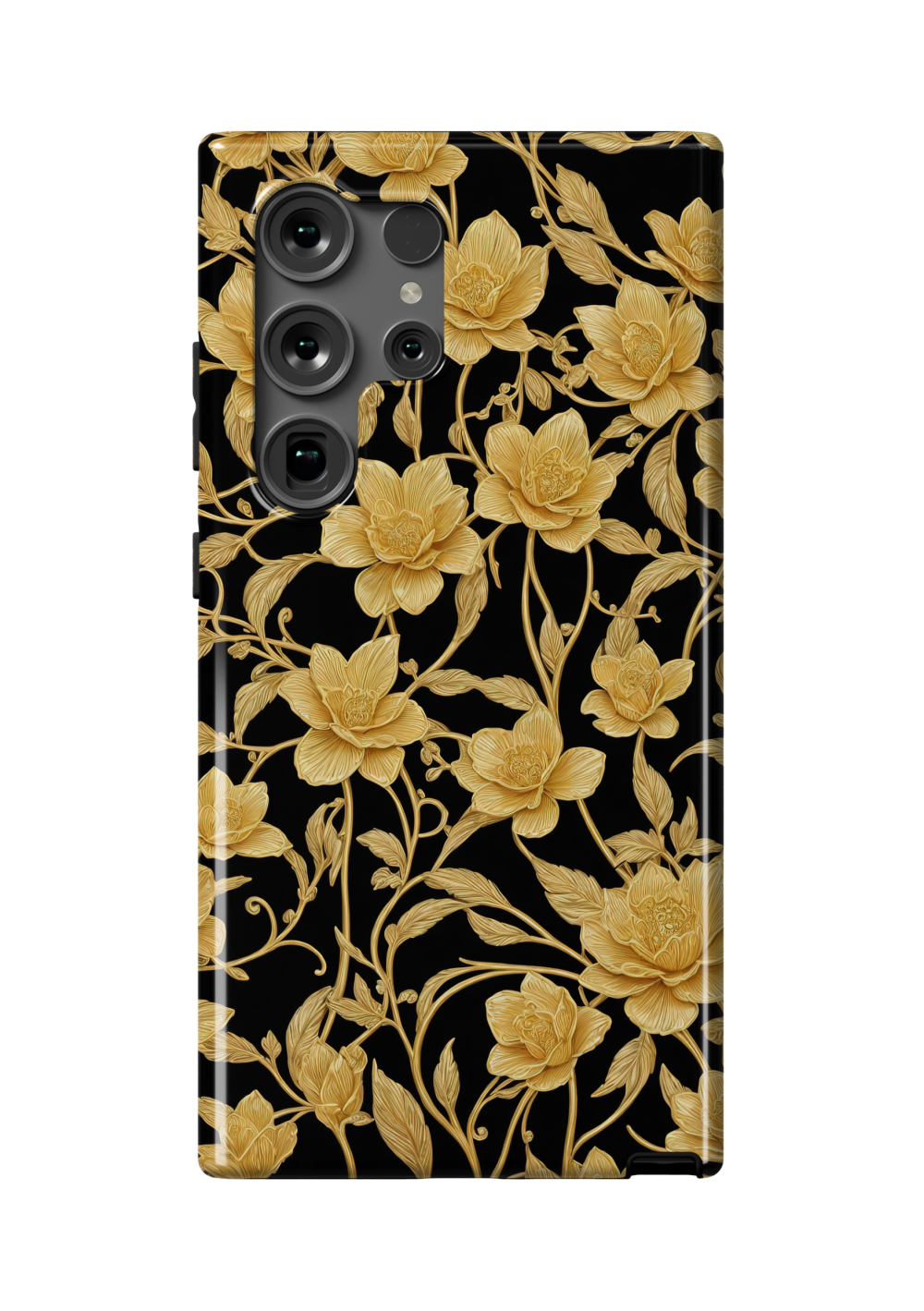 Golden Petals Case | Galaxy S24