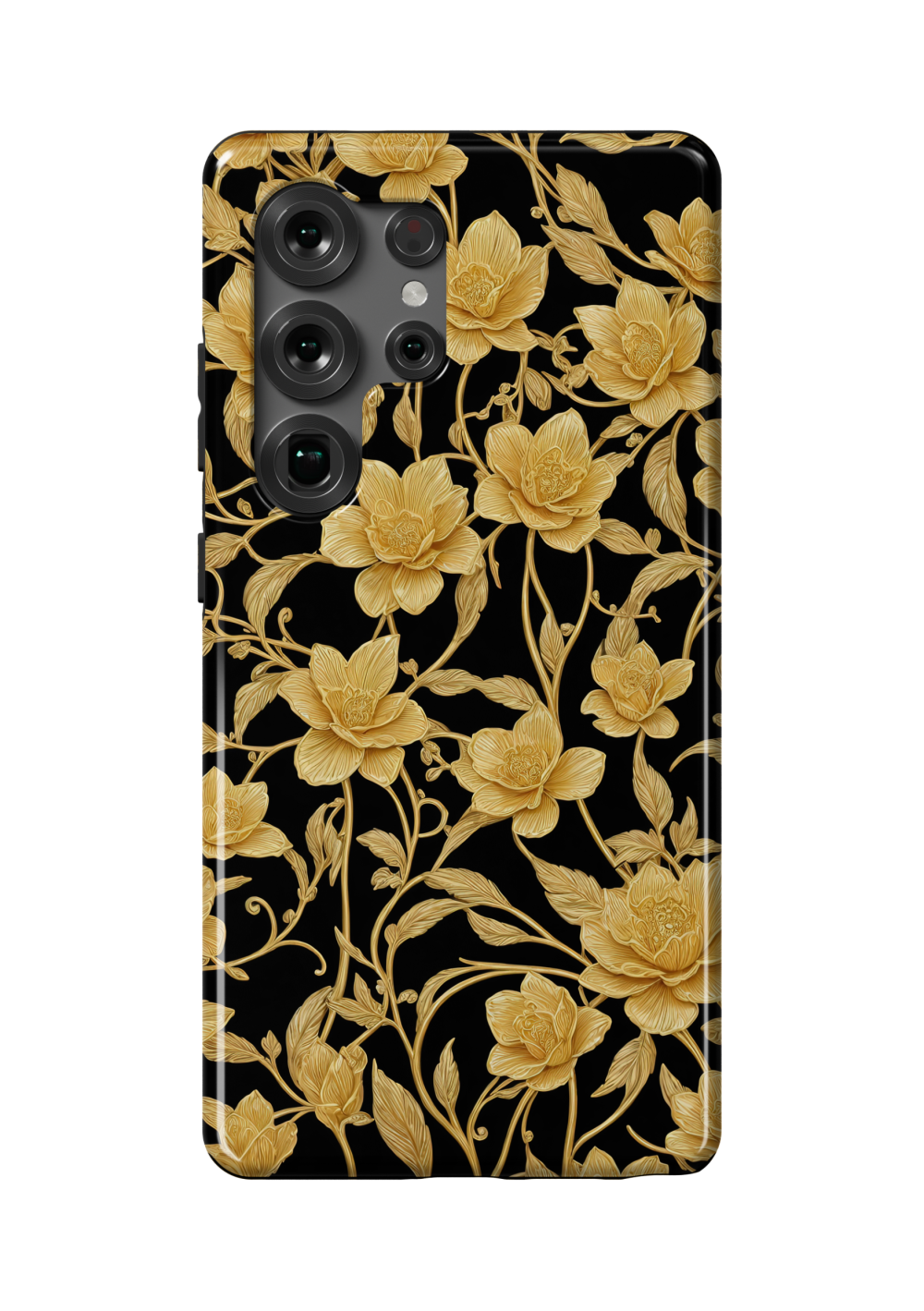 Golden Petals Case | Galaxy S25