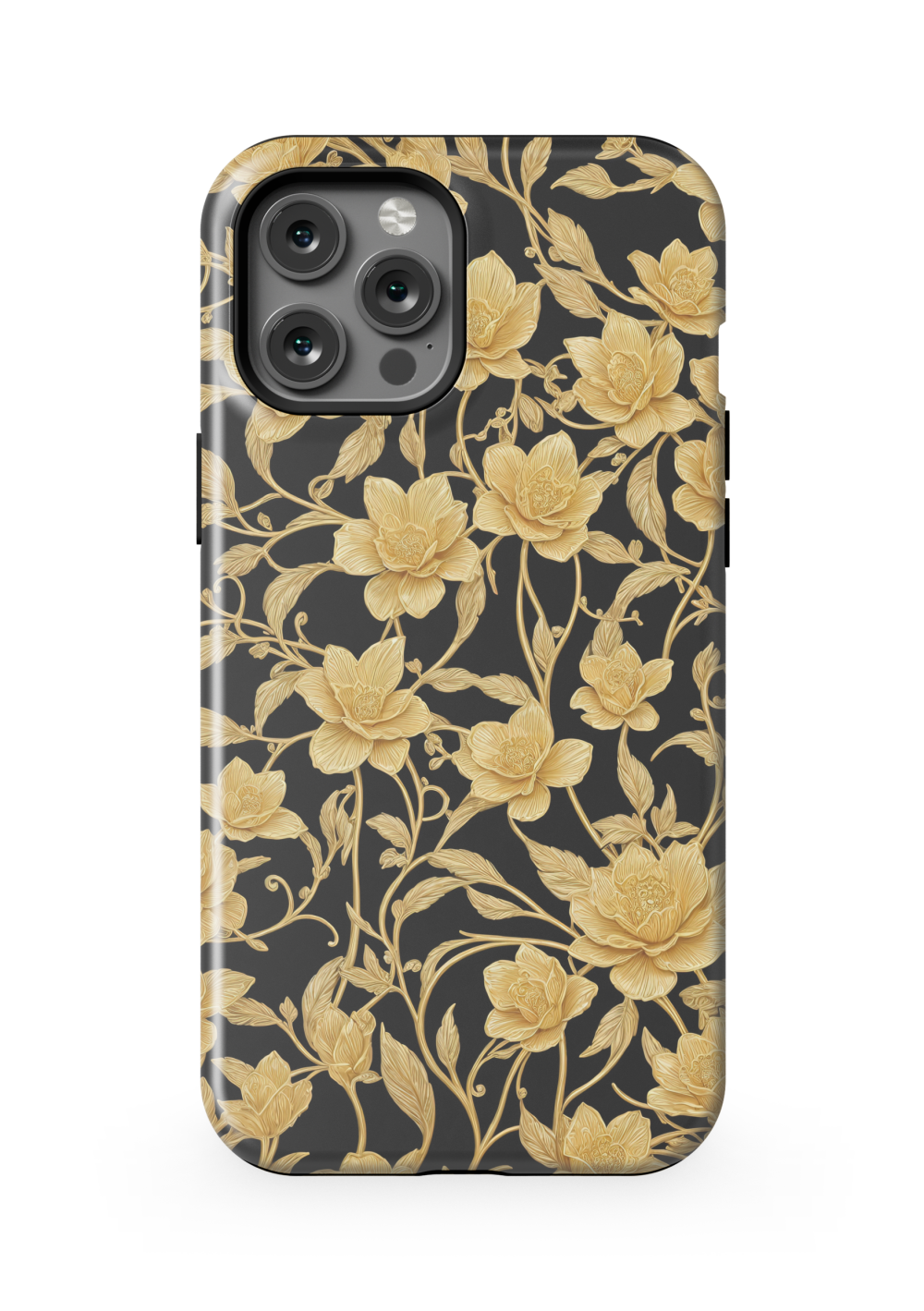 Golden Petals Case | iPhone 12