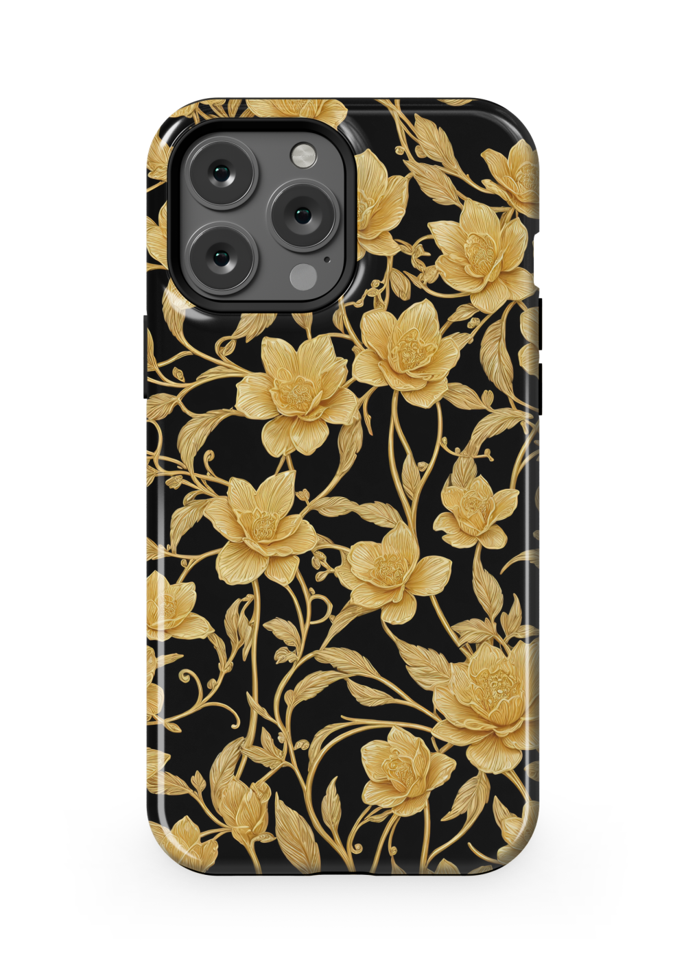 Golden Petals Case | iPhone 13