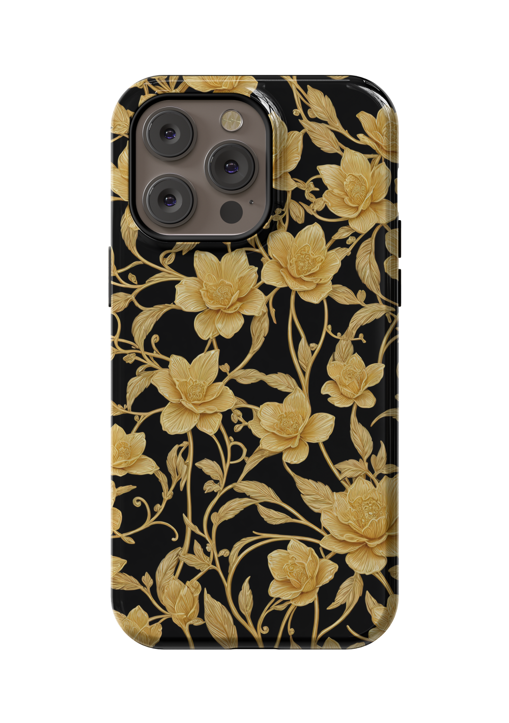 Golden Petals Case | iPhone 14