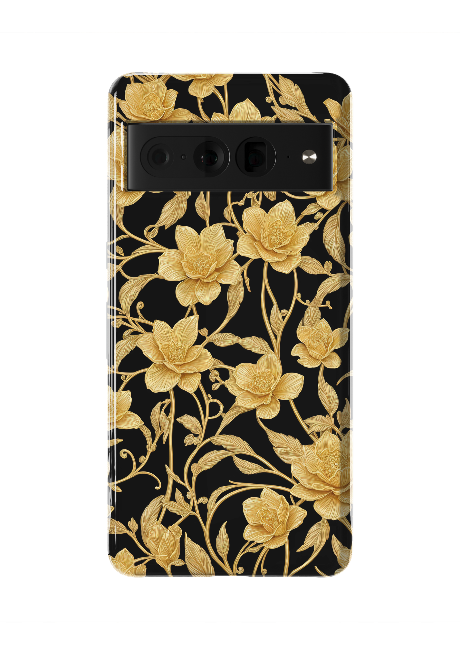 Golden Petals Case | Pixel 7