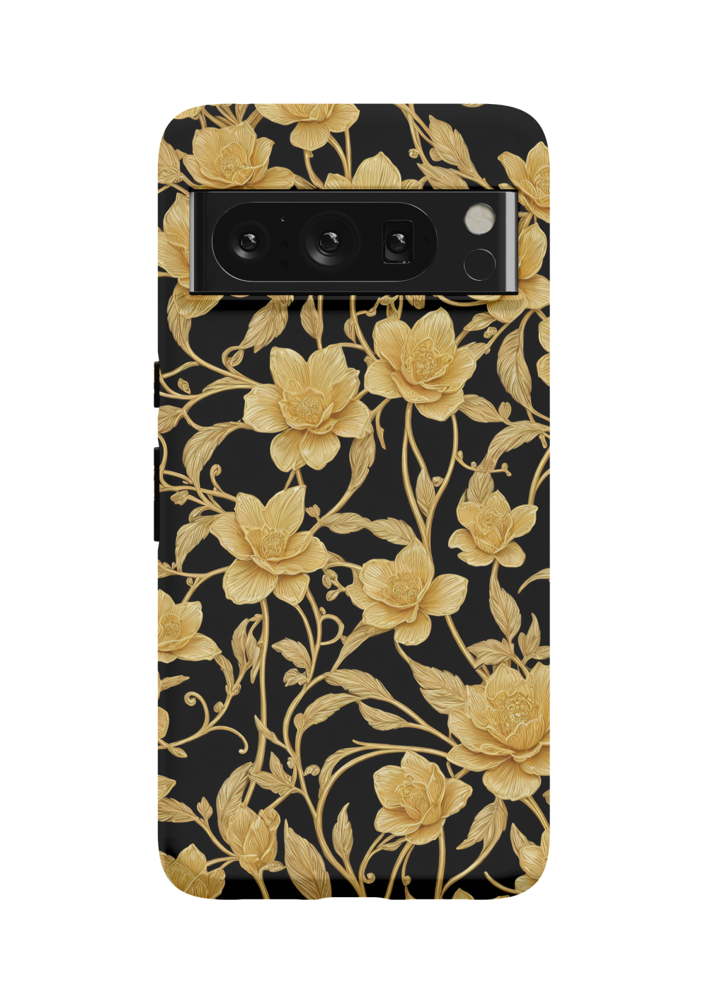 Golden Petals Case | Pixel 8