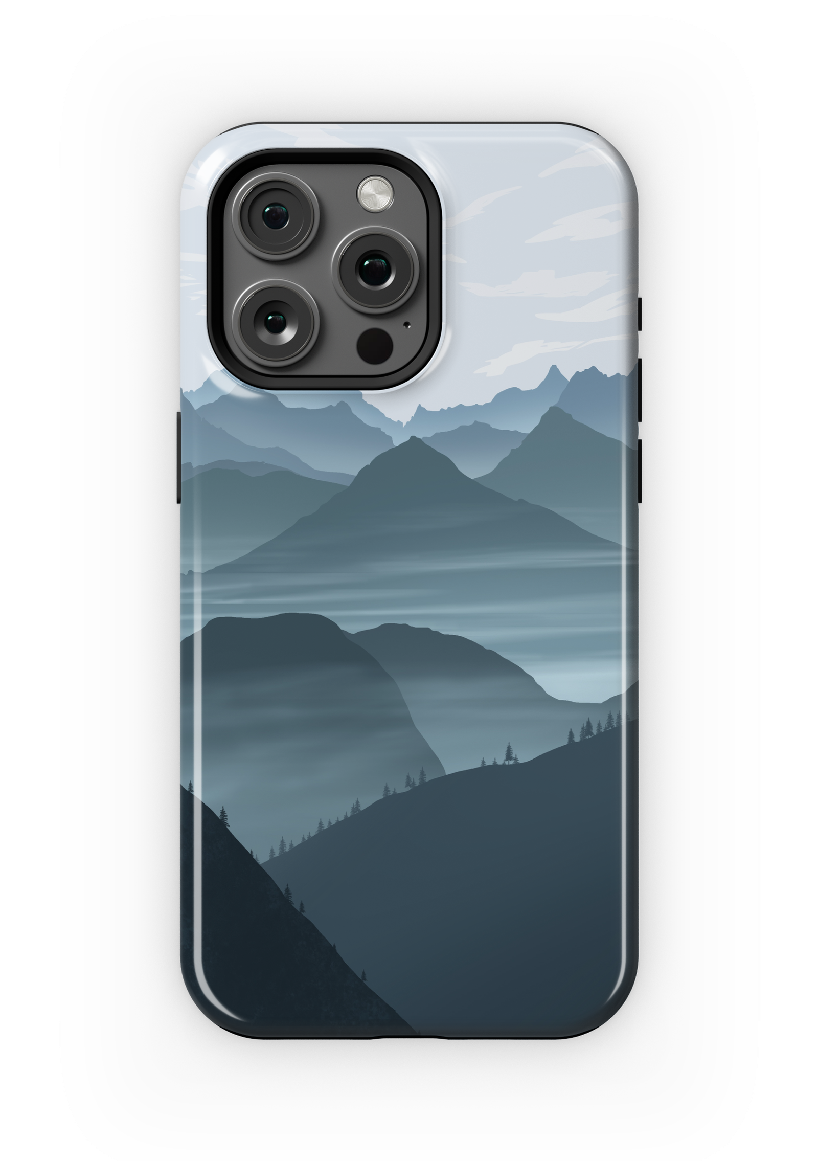 Misty Peaks Case | iPhone 15