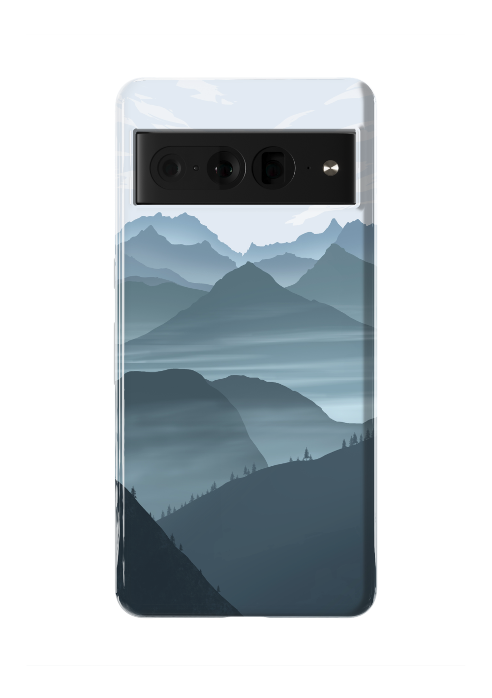 Misty Peaks Case | Pixel 7
