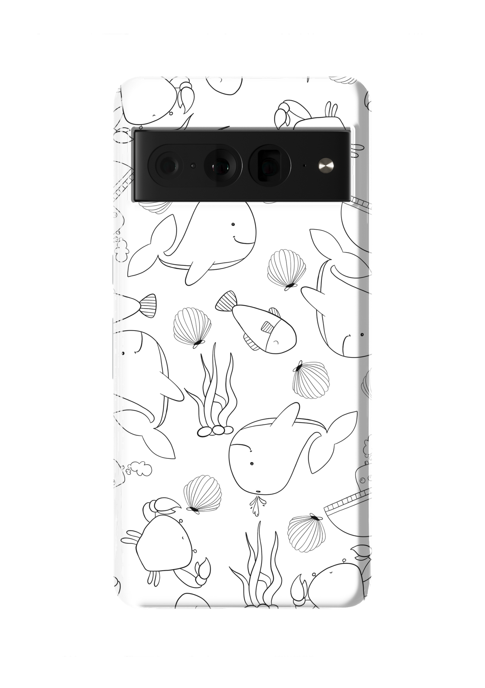 Nautical Doodles Case | Pixel 7