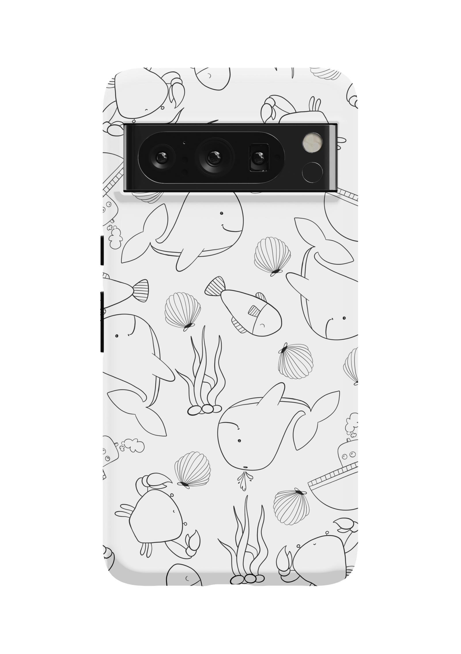 Nautical Doodles Case | Pixel 8