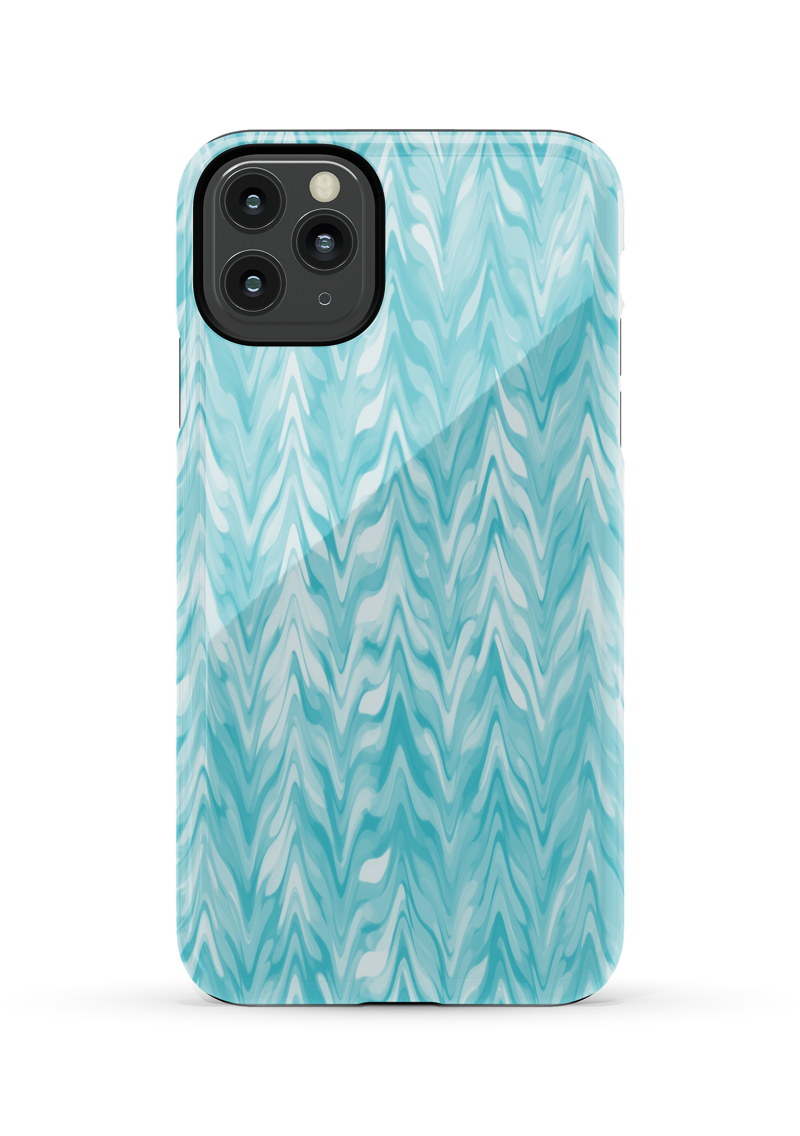 Turquoise Ripple Case | iPhone 11
