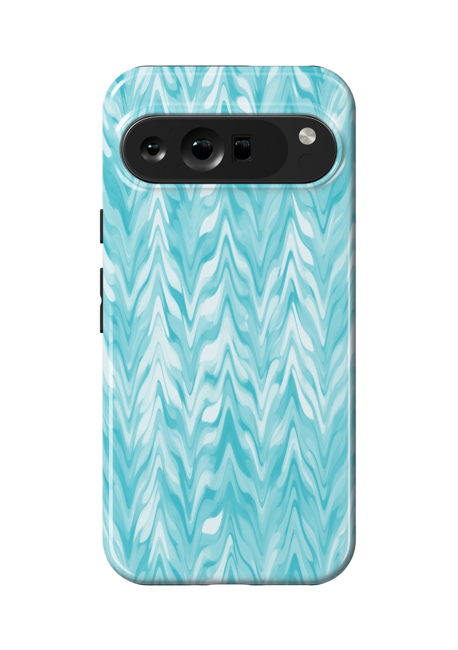 Turquoise Ripple Case | Pixel 9